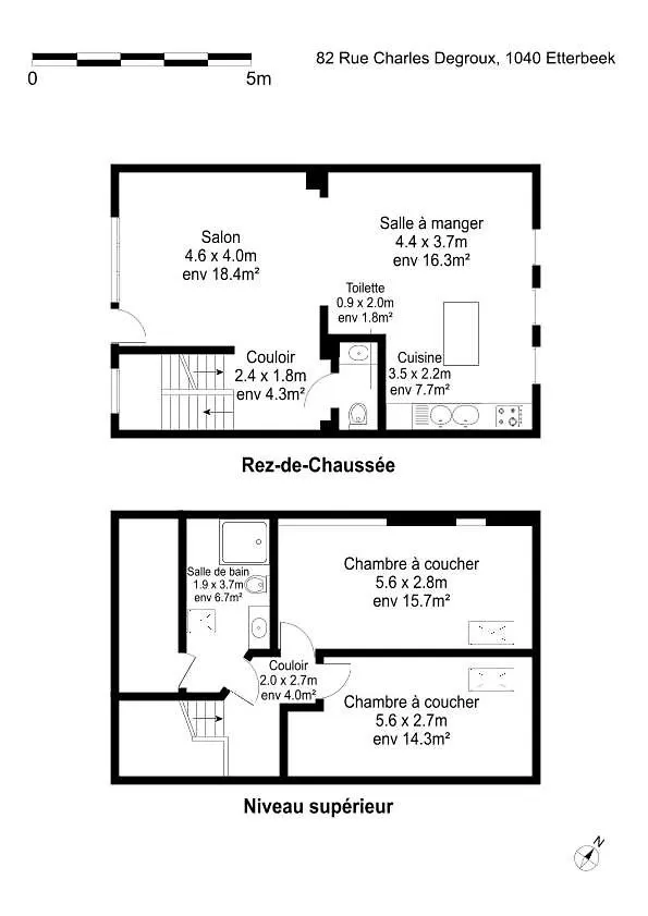 Apartment In Brussels, Degroux By Homenhancement Sa 0*, 브뤼셀 벨기에